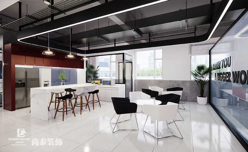 深圳裝修公司:現代簡約風格辦公室設計裝修案例