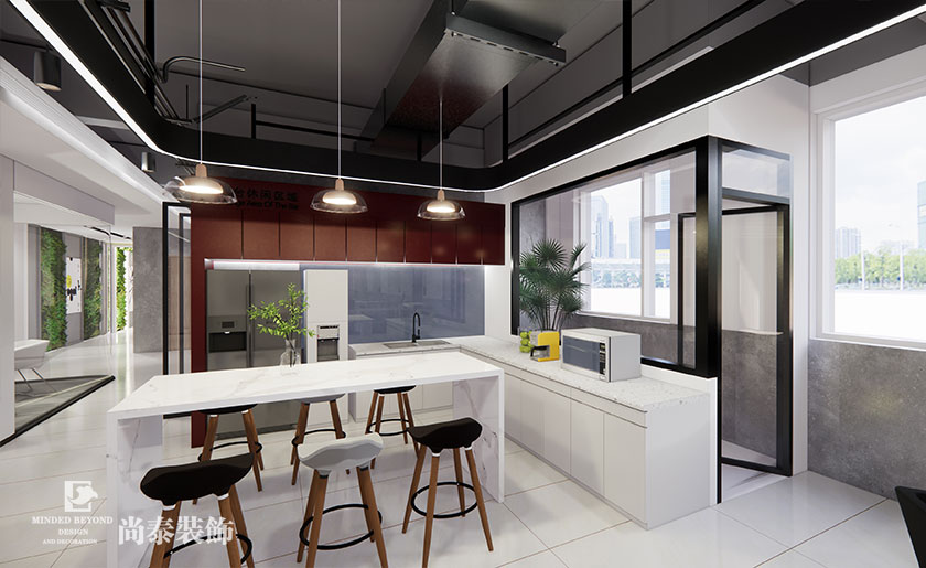 深圳裝修公司:現代簡約風格辦公室設計裝修案例