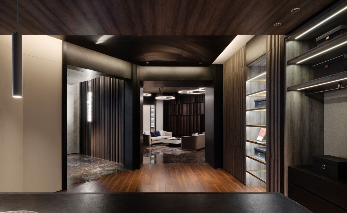 商業空間設計：精品級的時尚視角！MIT 品牌打造高端板材展示中心