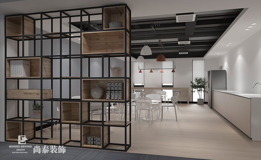 1000平米新能源上市公司辦公室裝修設計案例