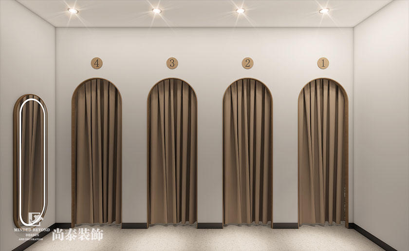 200平米舞蹈教育培訓機構舞蹈室裝修設計