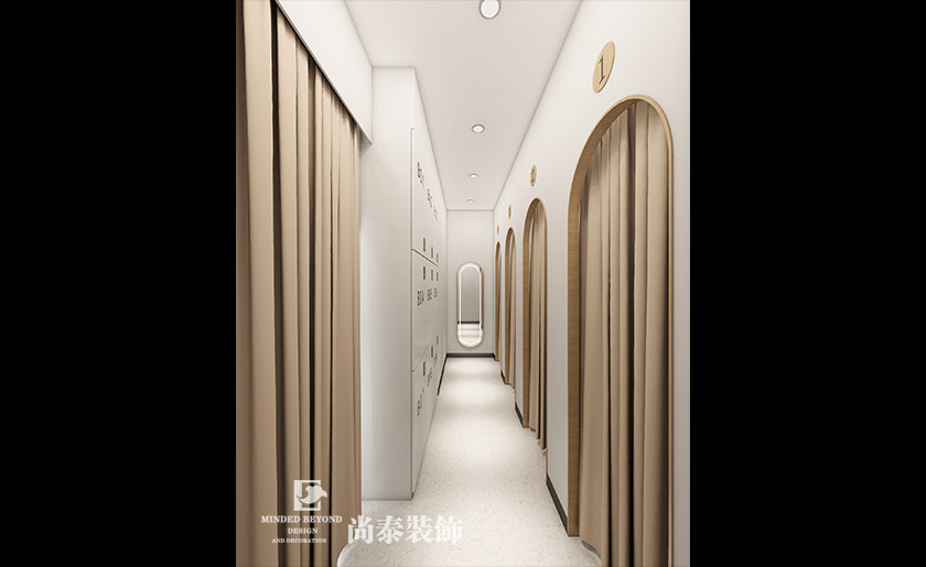 200平米舞蹈教育培訓機構舞蹈室裝修設計