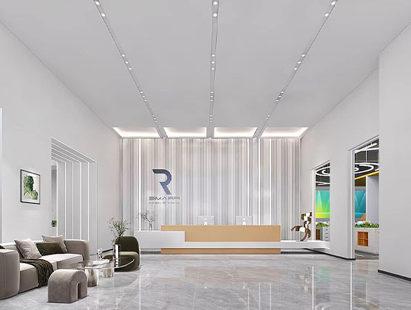 1200平米機器視覺科技公司辦公室裝修設計案例 | 富瑞姆