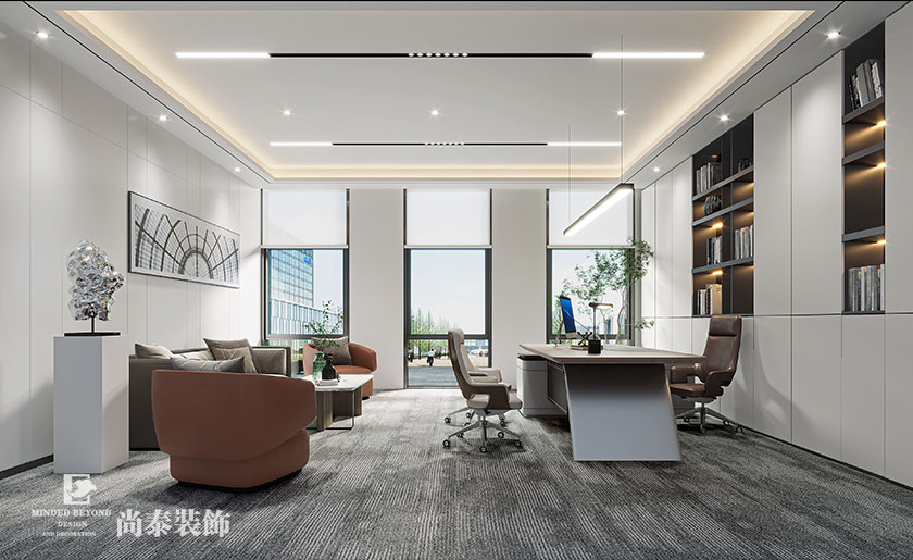 1200平米機器視覺科技公司辦公室裝修設計案例 | 富瑞姆