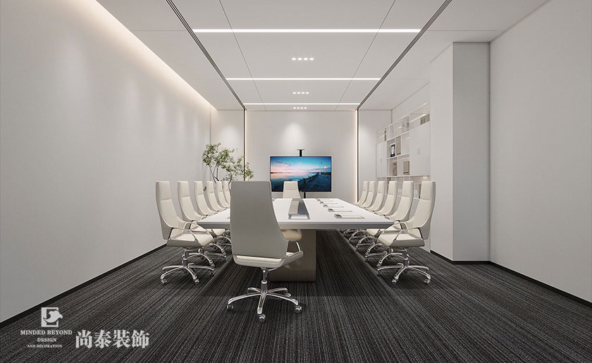 1200平米機器視覺科技公司辦公室裝修設計案例 | 富瑞姆