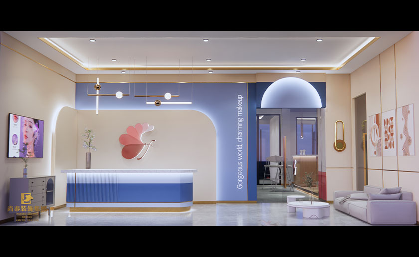 120平米美容美業教育培訓機構門店裝修設計