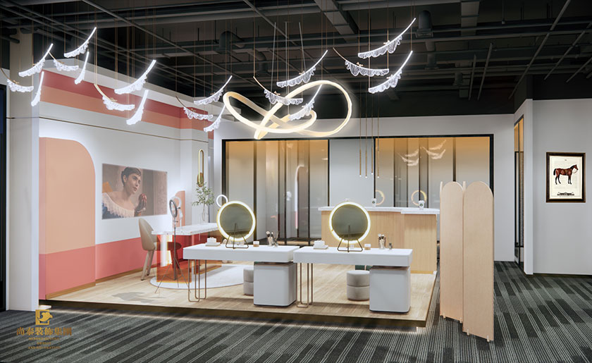 120平米美容美業教育培訓機構門店裝修設計