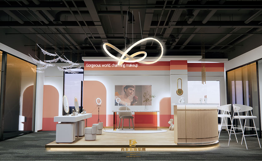 120平米美容美業教育培訓機構門店裝修設計