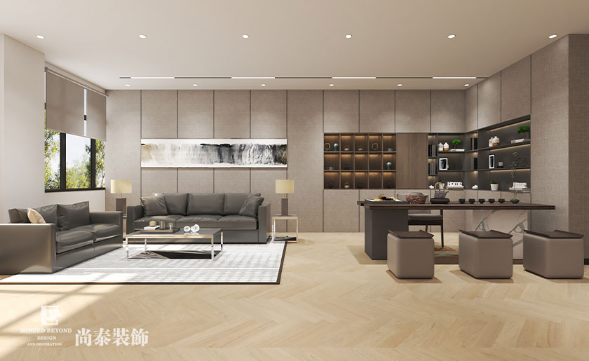 20000平米科技制造公司辦公樓辦公室和廠房裝修設計案例