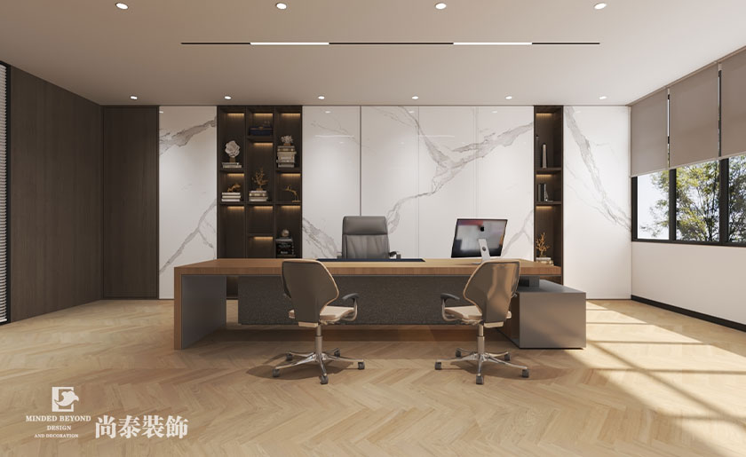 20000平米科技制造公司辦公樓辦公室和廠房裝修設計案例