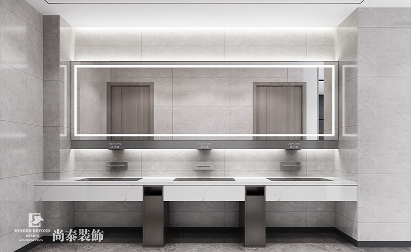 20000平米科技制造公司辦公樓辦公室和廠房裝修設計案例