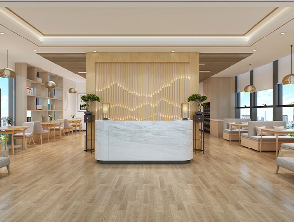 養老院裝修:深圳福田300平米老人照料中心