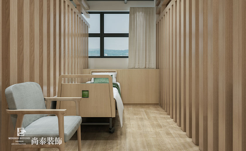 養老院裝修:深圳福田300平米老人照料中心