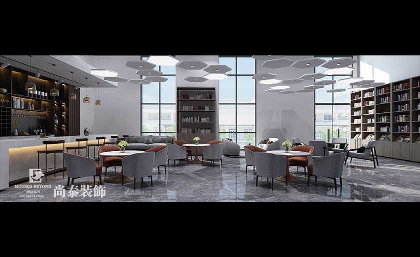 深圳坪山深福保科技生態園大型生物醫療公司4600平米辦公樓辦公室設計