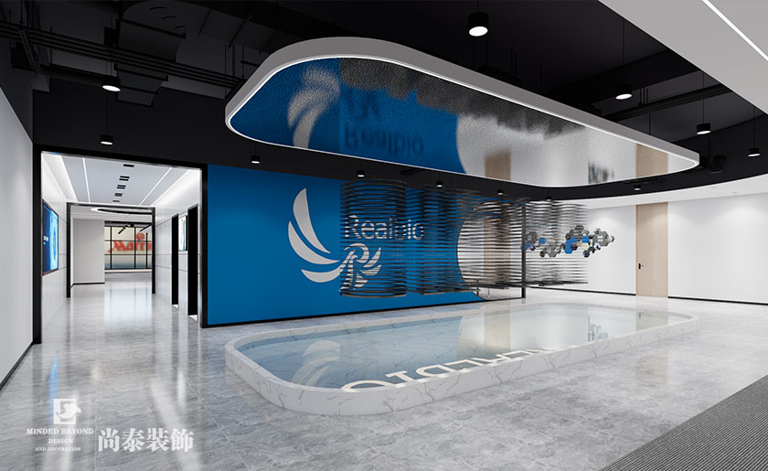 深圳坪山深福?？萍忌鷳B園大型生物醫療公司4600平米辦公樓辦公室設計