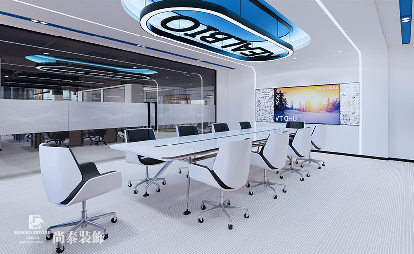 深圳坪山深福保科技生態園大型生物醫療公司4600平米辦公樓辦公室設計