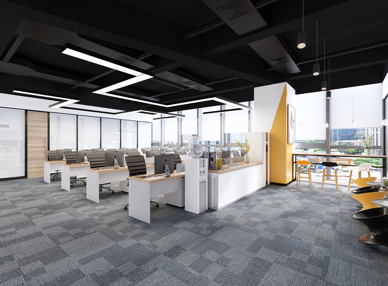 辦公室裝修應當與企業文化結合