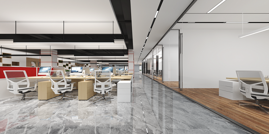 辦公室裝修有開放式的設計高端大氣!