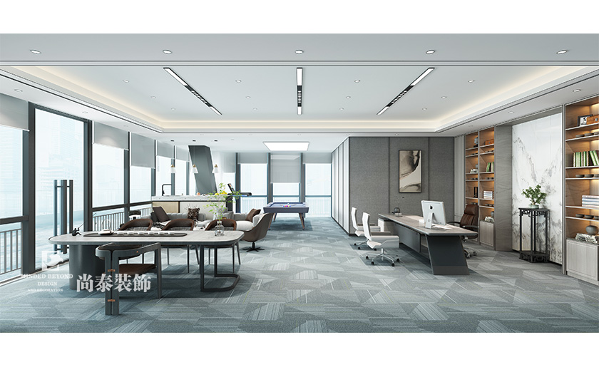 深圳南山阿里中心130平米網(wǎng)絡(luò)科技公司辦公室裝修設(shè)計(jì)