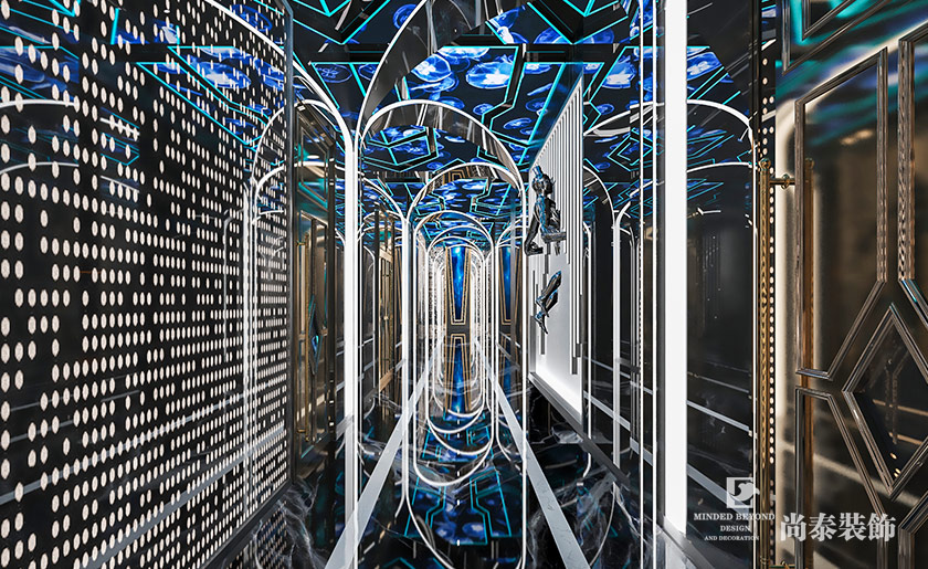 深圳寶安480平米KTV娛樂會(huì)所設(shè)計(jì)裝修案例