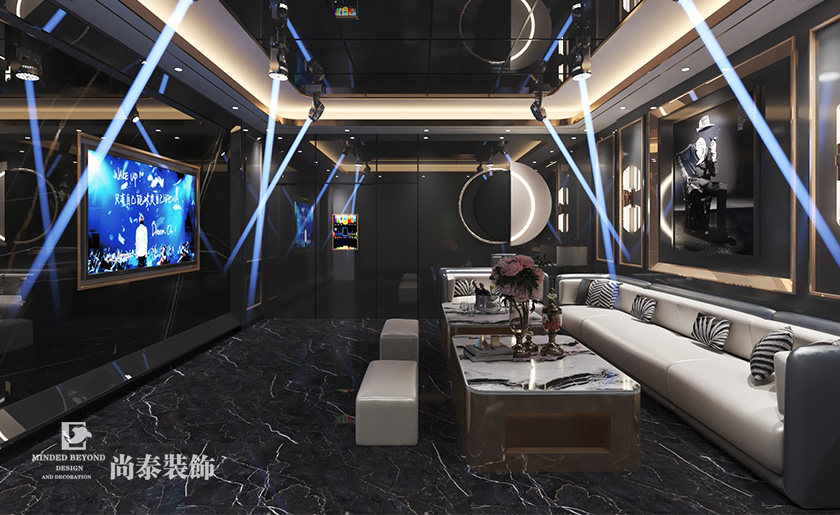 深圳寶安480平米KTV娛樂會(huì)所設(shè)計(jì)裝修案例