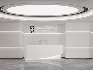 深圳寶安600平米智能穿戴科技公司辦公樓辦公室裝修設計案例