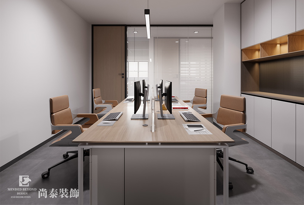 寫字樓裝修:360平米深圳影音科技公司辦公室改造裝修設計