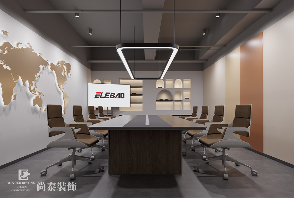 寫字樓裝修:360平米深圳影音科技公司辦公室改造裝修設計