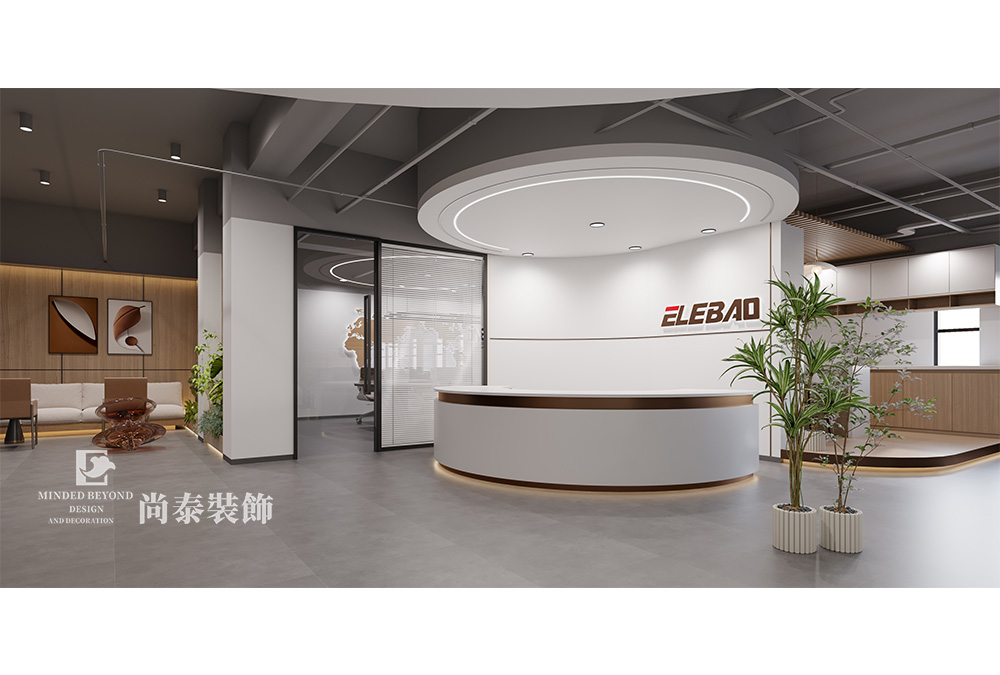 寫字樓裝修:360平米深圳影音科技公司辦公室改造裝修設計