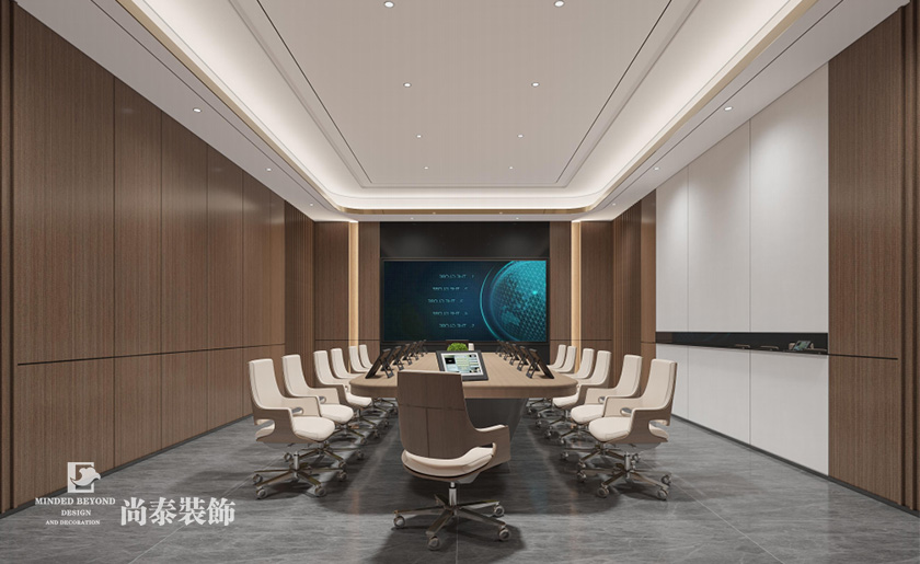 廠房辦公室設(shè)計(jì):1400平米激光設(shè)備公司東莞辦公樓廠房辦公室裝修