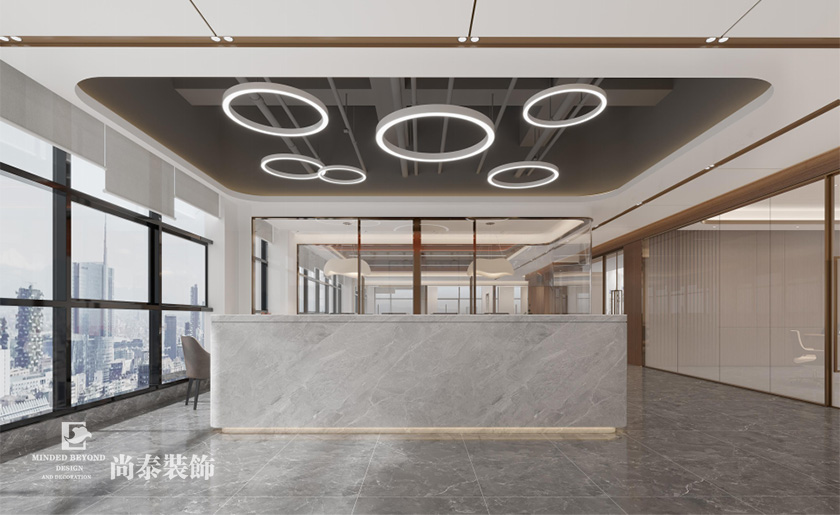 廠房辦公室設(shè)計(jì):1400平米激光設(shè)備公司東莞辦公樓廠房辦公室裝修