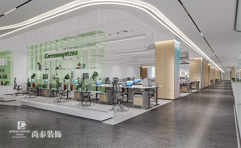 辦公樓裝修:東莞11000平米大型上市公司總部大廈辦公室設(shè)計(jì)裝修