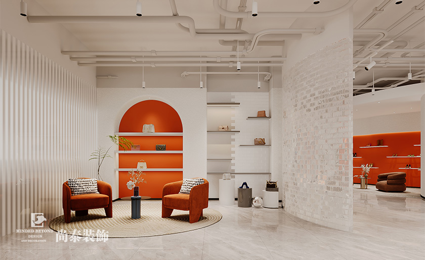 辦公室裝修:深圳福田女鞋外貿(mào)公司230平米寫字樓辦公室設(shè)計(jì)