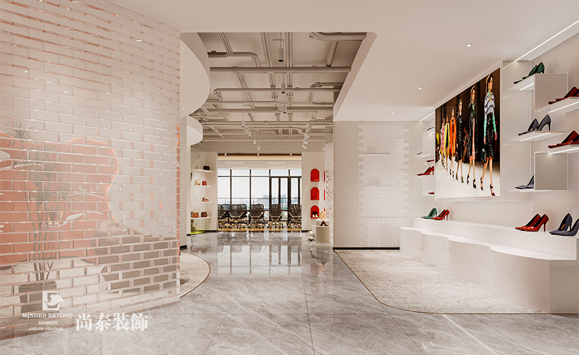 辦公室裝修:深圳福田女鞋外貿(mào)公司230平米寫字樓辦公室設(shè)計(jì)