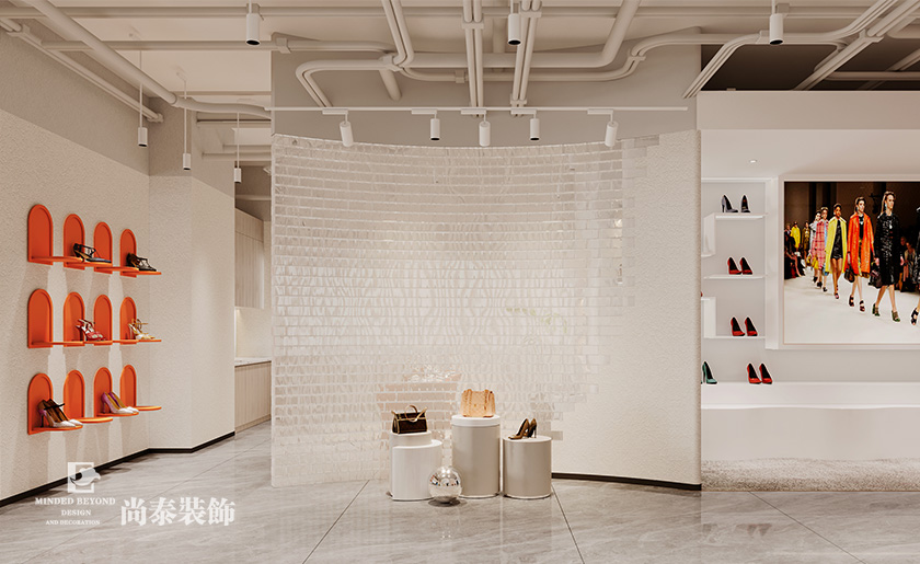 辦公室裝修:深圳福田女鞋外貿(mào)公司230平米寫字樓辦公室設(shè)計(jì)