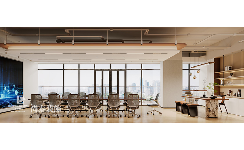 辦公室裝修:深圳福田女鞋外貿(mào)公司230平米寫字樓辦公室設(shè)計(jì)