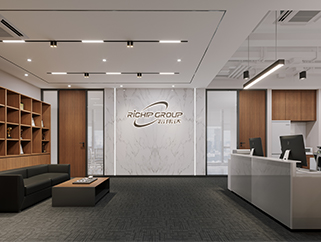 深圳福田辦公室裝修:漢國中心220平米科技公司寫字樓辦公室設計