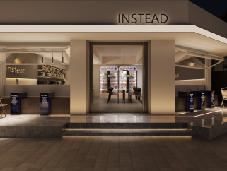 深圳福田60平米咖啡店裝修設計