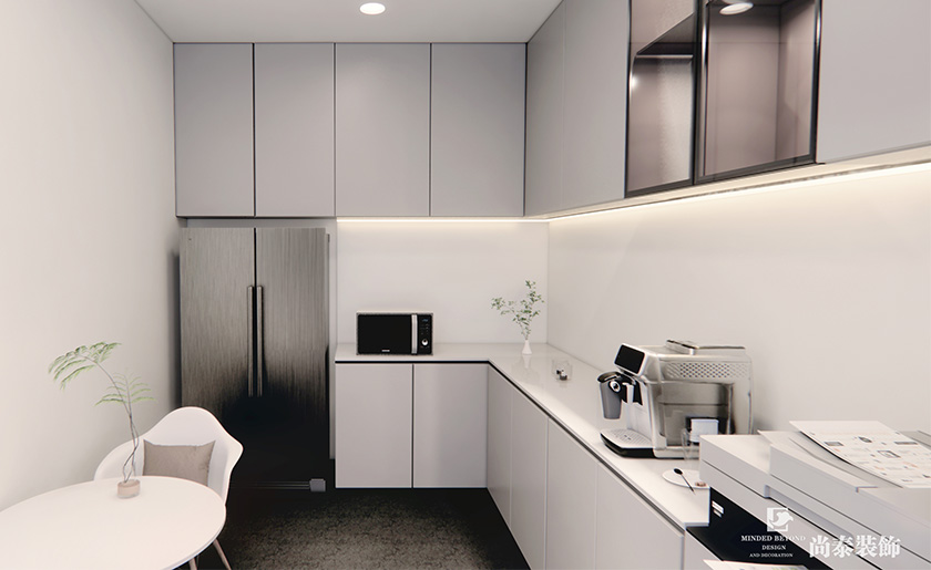 深圳公司裝修:350平米光明招商局科技園醫(yī)療科技公司辦公室和車間設(shè)計裝修