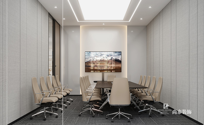 深圳公司裝修:350平米光明招商局科技園醫(yī)療科技公司辦公室和車間設(shè)計裝修