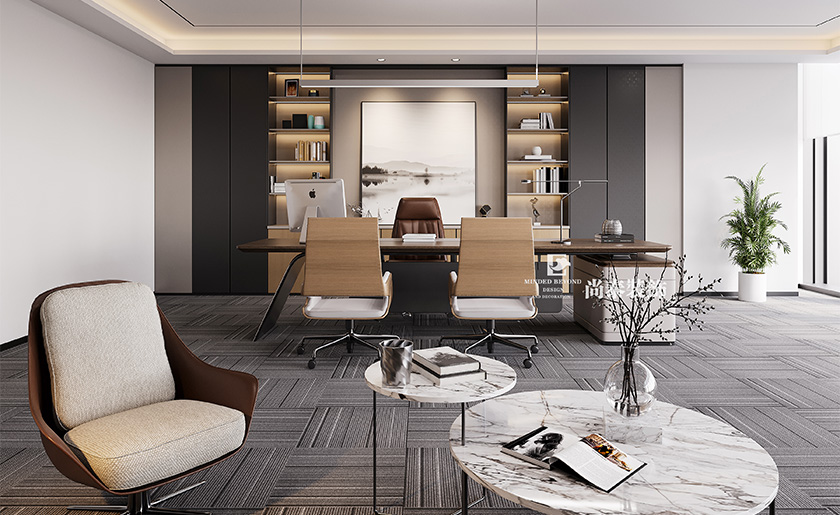 深圳光明特區(qū)建發(fā)樂府廣場800平米電子產(chǎn)品科技公司寫字樓辦公室裝修設(shè)計(jì)