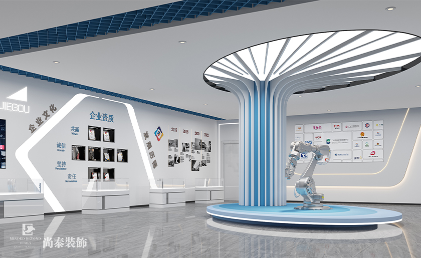 東莞天安深創谷3800平米科技公司廠房辦公室裝修設計案例