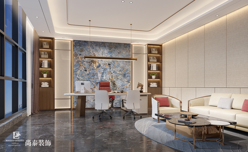 東莞天安深創谷3800平米科技公司廠房辦公室裝修設計案例