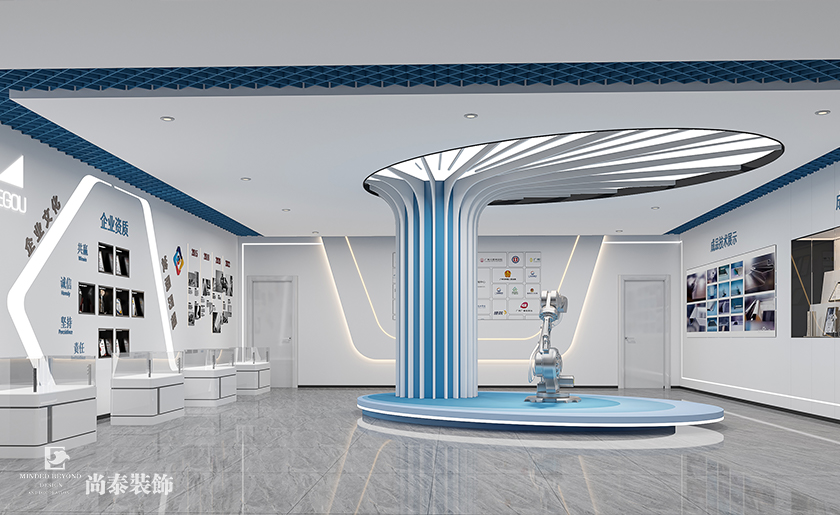 東莞天安深創谷3800平米科技公司廠房辦公室裝修設計案例