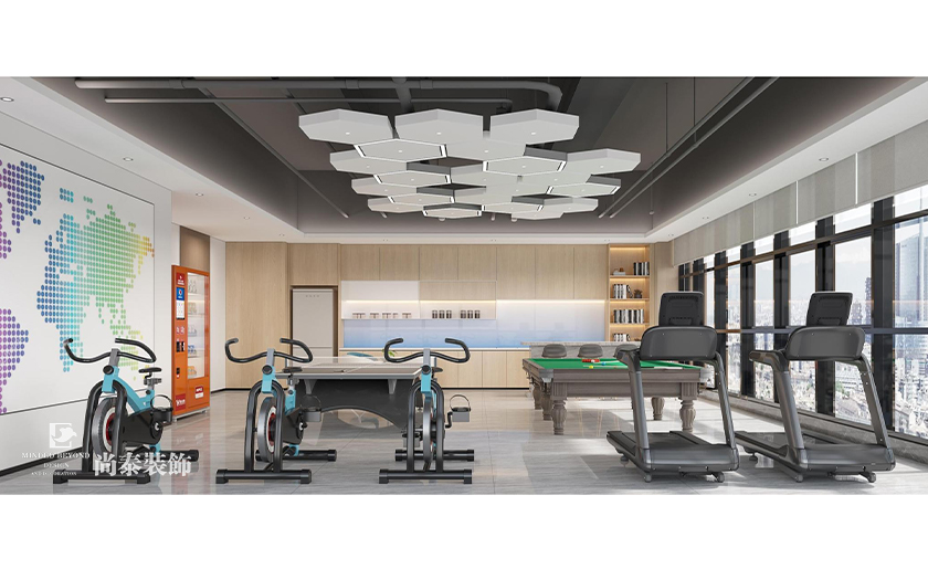 東莞天安深創谷3800平米科技公司廠房辦公室裝修設計案例