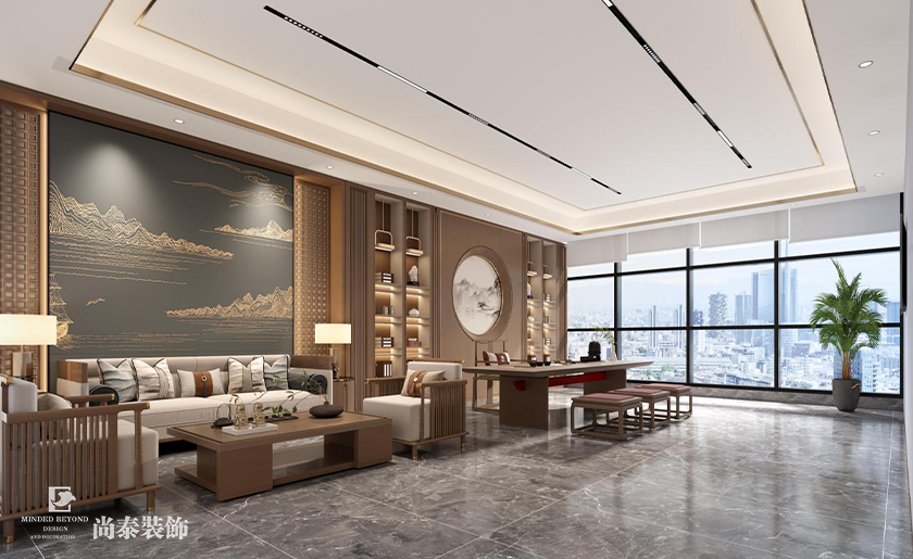 東莞天安深創谷3800平米科技公司廠房辦公室裝修設計案例