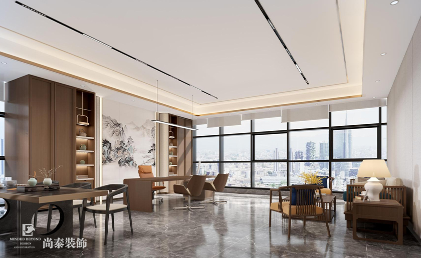 東莞天安深創谷3800平米科技公司廠房辦公室裝修設計案例