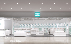 120平米簡約時尚商場店鋪裝修設計案例