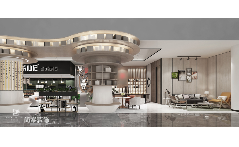 惠州2000平米共享辦公樓辦公室裝修設計案例