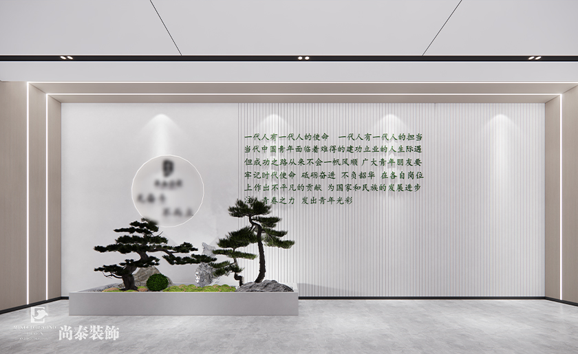 惠州2000平米共享辦公樓辦公室裝修設計案例